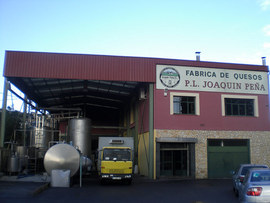 Fábrica de quesos en Asturias
